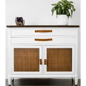 Leather Drawer Pulls / Hardware Only (not cabinet)